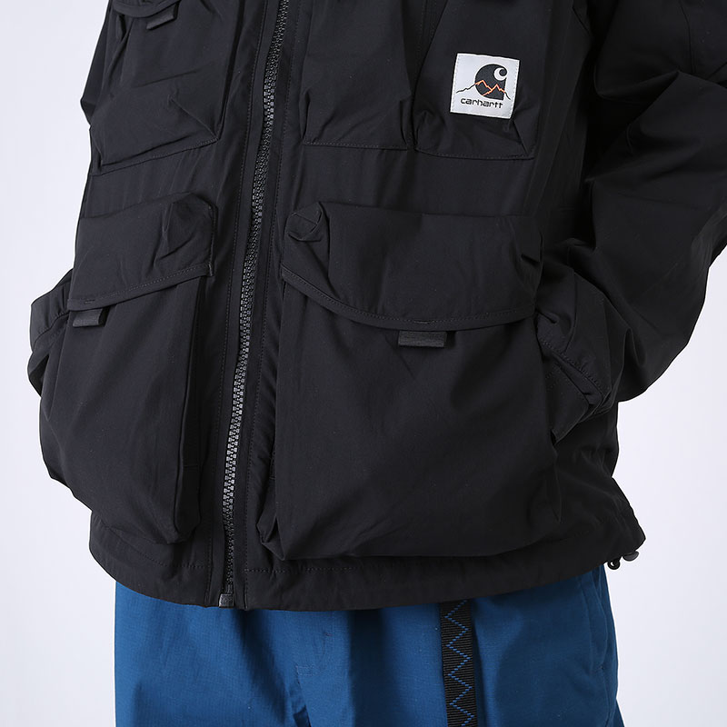 мужская черная куртка Carhartt WIP Hayes Jacket I027505-black - цена, описание, фото 4